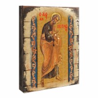 G.DeBrekht 85042-08 Saint peter Icon Painting on Gold-Plated Wooden Block