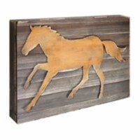 Designocracy 98154-08 Horse Art on Board Wall Decor