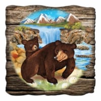G.DeBrekht 8114081H Bear Cabin Door Hanger
