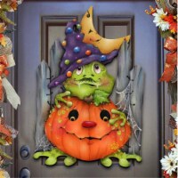 G.DeBrekht 8457403H Jamie Mills-Price Halloween Jeepers Creepers Decorations & Wall Sign for