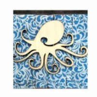 Designocracy 98512-12 Octopus Vintage Art on Board Wall Decor