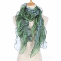 Shimmer Scarf - Green