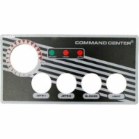 230V Spaside Overlay  Command Center, 4-Button for CC4-120-10-I00