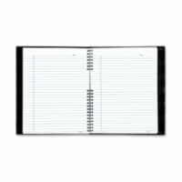 Wirebound Notebook- 150 Shts- College Rule- 7-.25in.x9-.25in.- BK