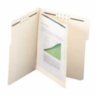 Self-Adhesive Folder Divider- w-Fastener- Letter- Manila