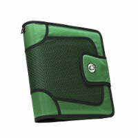 Strap Binder with Tab File&#44; O-Ring&#44; 2 in. - Green