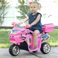 Rollers 3 Wheel Battery Powered FX Sport Bike, Pink