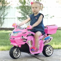 Rollers 3 Wheel Battery Powered FX Sport Bike, Pink
