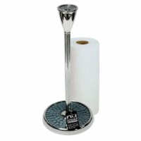 Kitchen Paper Towel Holder - Black Mosaic