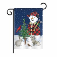 13 x 18.5 in. Lumberjack Snowmen Winter - Seasonal Winter Wonderland Impressions, Decorative