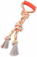 Mammoth Medium Twin Tug with Rubber Handle Dog Toy