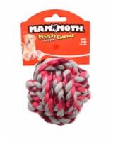 Mammoth® Flossy Chews® Small Monkey Fist Ball Dog Toy Perspective: Main