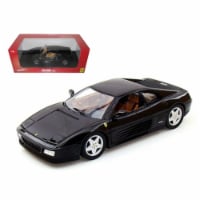 Ferrari 348 TB Black 1/18 Diecast Car Model by Hotwheels