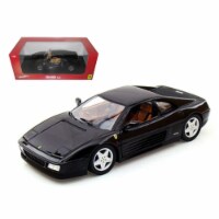 Ferrari 348 TB Black 1/18 Diecast Car Model by Hotwheels