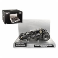 Elite \The Dark Knight\ Trilogy Batmobile With Authentic Movie Batman Cape Material Model