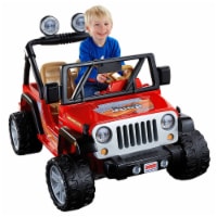 Fisher Price Power Wheels Realistic Jeep Wrangler 2 Seat Kid s Ride On Car Red 1 Piece Fry s Food Stores