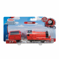 Fisher-Price Thomas & Friends™ TrackMaster™ Motorized Action™ Toy Train Engine - James Perspective: Main