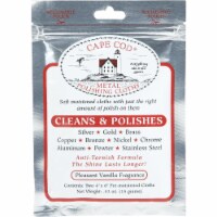 Cape Cod Pre-Moistened Metal Polishing Cloth (2 Count) 8821