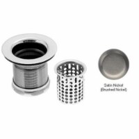 Westbrass D218-07 Junior Basket Strainer - Satin Nickel
