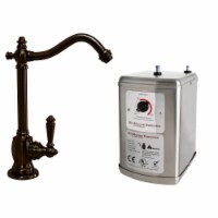 Westbrass D204HFP-12 Victorian 1-Handle Hot Water Dispenser Faucet with Instant Hot Tank in O
