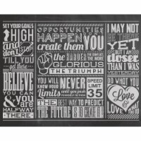 ohpopsi WALS0139 Chalk Quotes Wall Mural