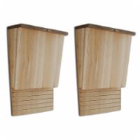 Bat House - 8.7 x 4.7 in. x 1 ft. 1 in. - Set of 2