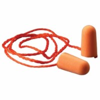 Oh/Esd  Bright Orange Foam Corded Ear Plugs
