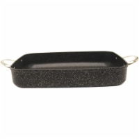 The Rock Oven & Bakeware with Riveted Stainless Steel Handles - Oblong