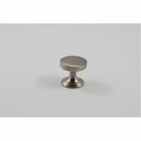 Mushroom Cabinet Knob, Satin Nickel