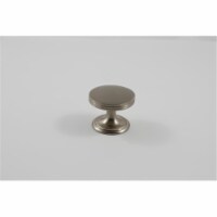 Mushroom Cabinet Knob, Satin Nickel