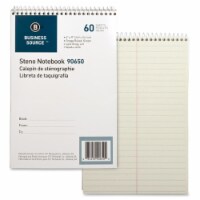 Bus. Source Green Tint Steno Notebook