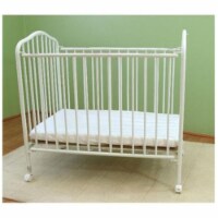 L A Baby Portable Crib White