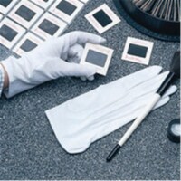 White Cotton Gloves, Large