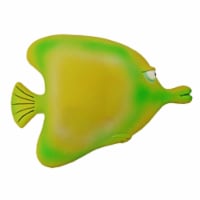 Premium Stuffed Latex Maya Yellow Angel Fish Toy, 7.25 in.
