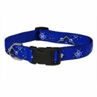 Bandana Dog Collar, Blue - Large