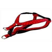 PAWS-BONES-POPPY4-H Paws & Bones-Poppy Dog Harness, Red - Large