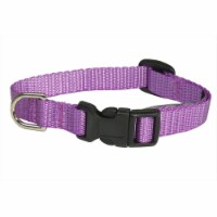 Nylon Webbing Dog Collar, Purple - Extra Small