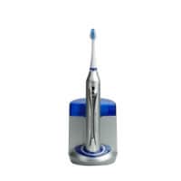 SONIC Rechargeable Toothbrush w-UV Sanitizer  and 12 BONUS Brush Heads