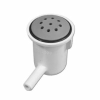 0.37 in. Barb Ell Top-Flo Air Injector, Gray