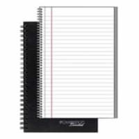 Notebook- Legal Ruled- 1 Subject- 80 Sheets- 8in.x5in.- Black