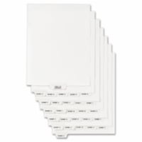Divider&#44; Exhibit O&#44; Bottom Tab&#44; 8.5 in. x 11 in.&#44; 25-PK&#44; White