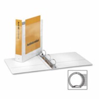 Round-Ring View Binder&#44;11 in. x 8.5 in.&#44;1.5 in. Capacity&#44;White