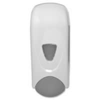 Foam Soap Dispenser, Bulk, 33.8oz., White-Gray