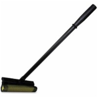 Window Cleaner & Sponge Squeegee - Black, Yellow