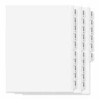 Consumer Products Alphabetical Divider- in.Gin.- Side Tab- 8-.50in.x11in.- WE