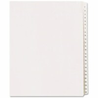 Consumer Products Collated Dividers- 51-75- Side Tab- 11in.x8-.50in.- 25-Set- WE