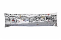 Beyond Cushions Bend King Day Embroidered Skyline Pillow