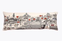 Beyond Cushions Annapolis Queen Day Embroidered Skyline Pillow