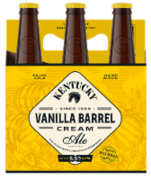Lexington Brewing Kentucky Vanilla Barrel Cream Ale Craft Beer Bottles Perspective: Main