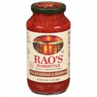 Rao's Homestyle Italian Sausage & Mushroom Sauce Perspective: Main
